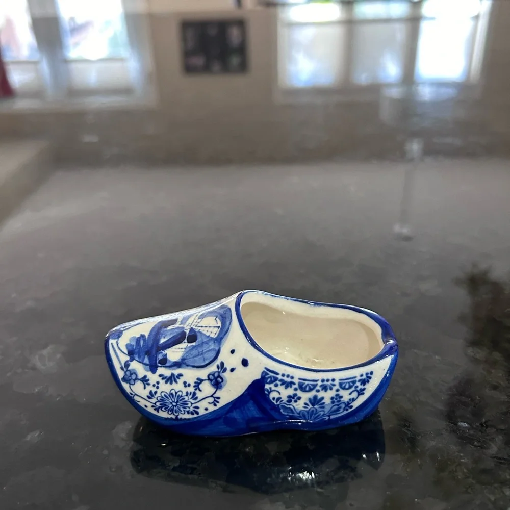 RVS Holland Delfts blue small clog. - Picture 5 of 5
